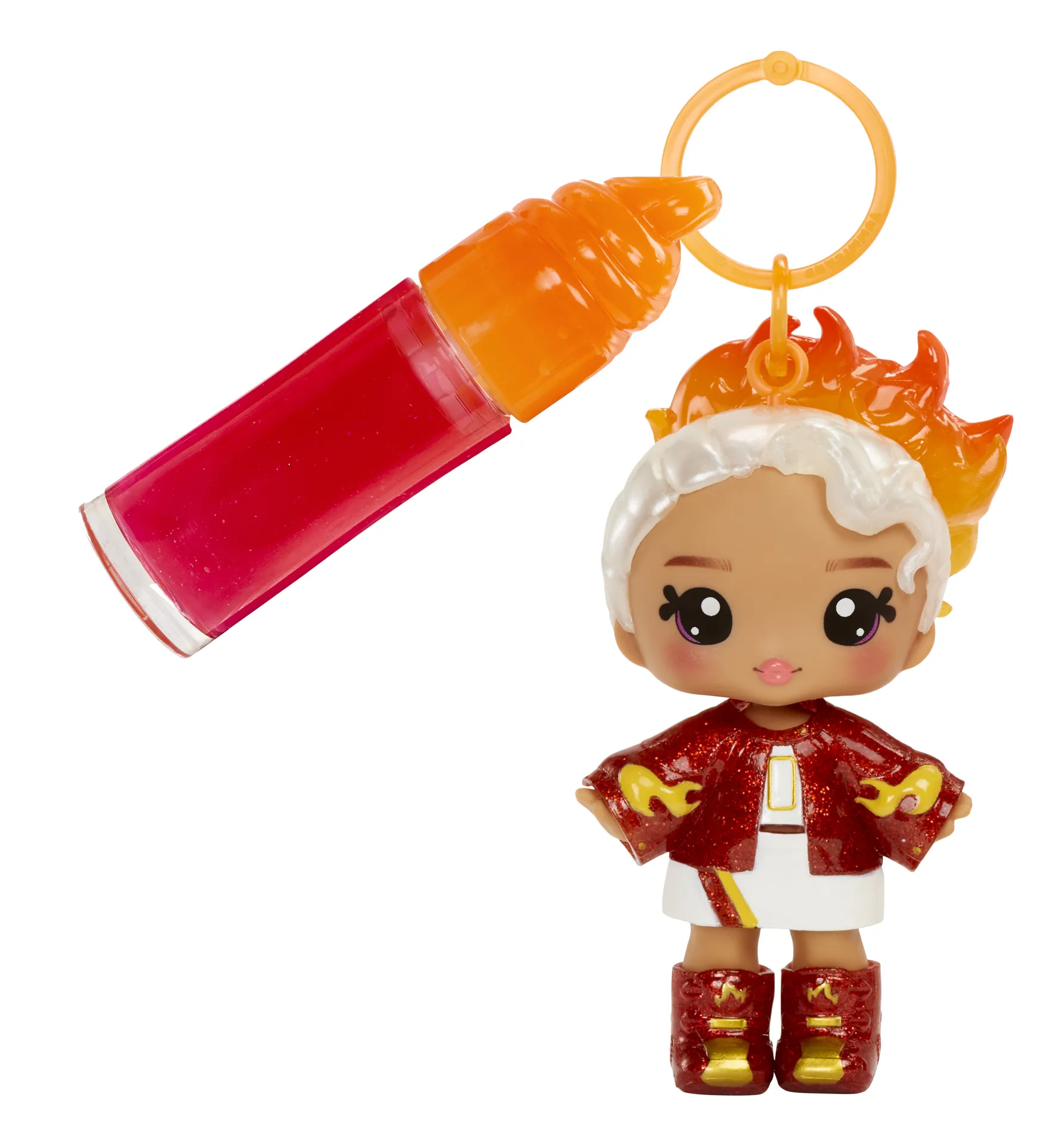 MGA Entertainment Yummiland Lip Gloss Doll Series 2- Cinnamon Spice (Amber Cinnamon) – Bild 3
