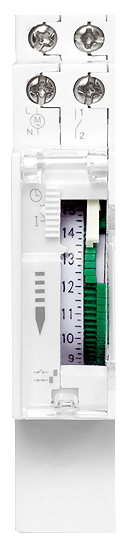 Mechanische Zeitschaltuhr zur Hutschienenmontage – Bild 3