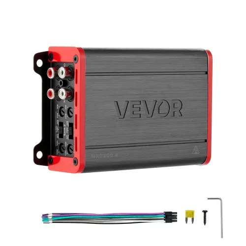 VEVOR Autoverstärker 4-Kanal, Endstufe Klasse D Überbrückbar, Max. 4 x 120 W an 4 Ohm / 4 x 200 W an 2 Ohm, Hochleistungsverstärker für SUVs Pickups Geländewagen Mehrkanal-Audioverstärker VEVOR Autoverstärker 4-Kanal, Endstufe Klasse D Überbrückbar, Max. 4 x 120 W an 4 Ohm / 4 x 200 W an 2 Ohm, Hochleistungsverstärker für SUVs Pickups Geländewagen Mehrkanal-Audioverstärker