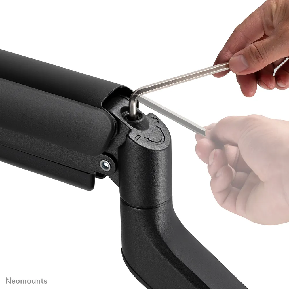 Neomounts DS70-450BL1 Monitorarm 17-42" - Gasfeder - Topfix - 180°-Stopp – Bild 5