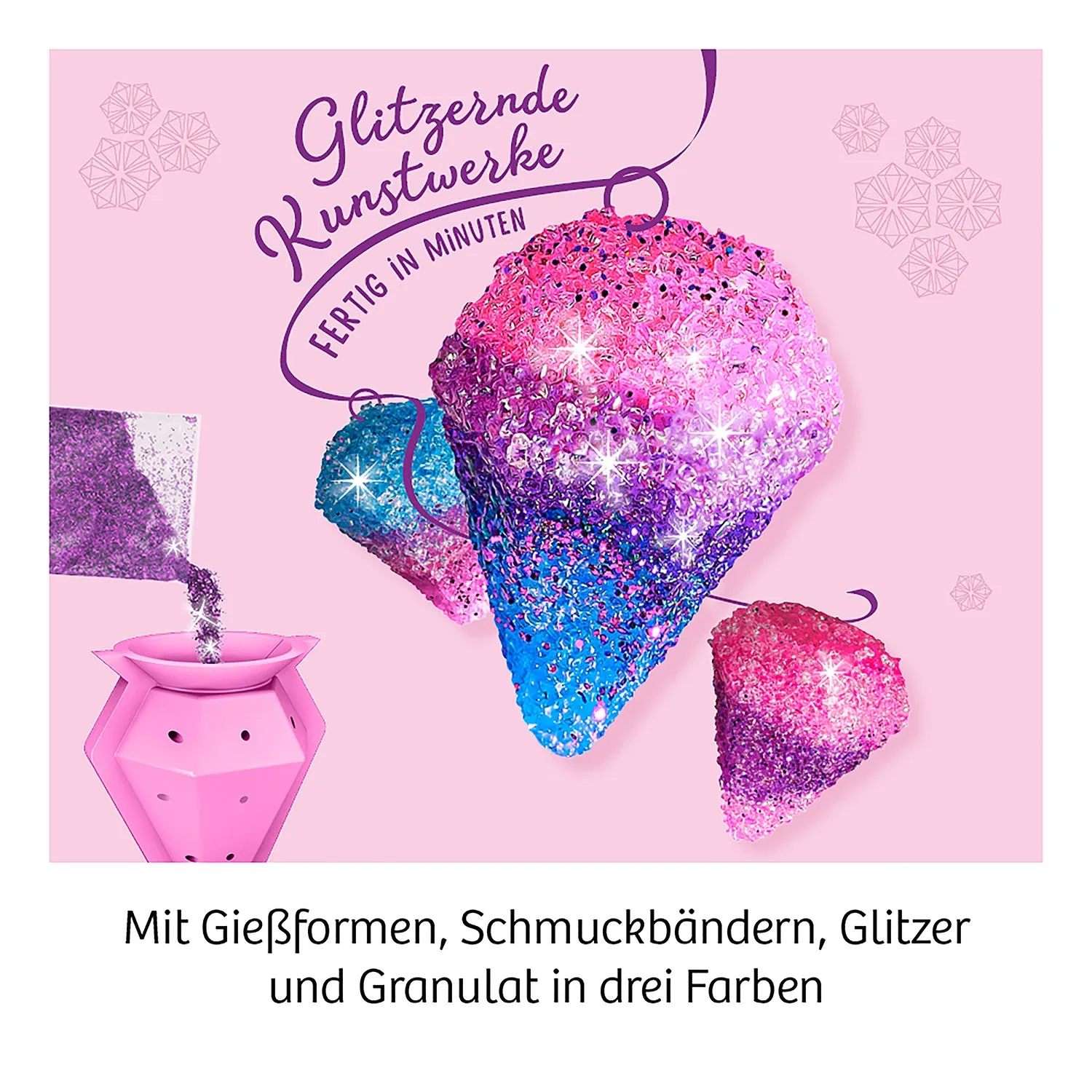 Kosmos Glitzer-Diamanten – Bild 4