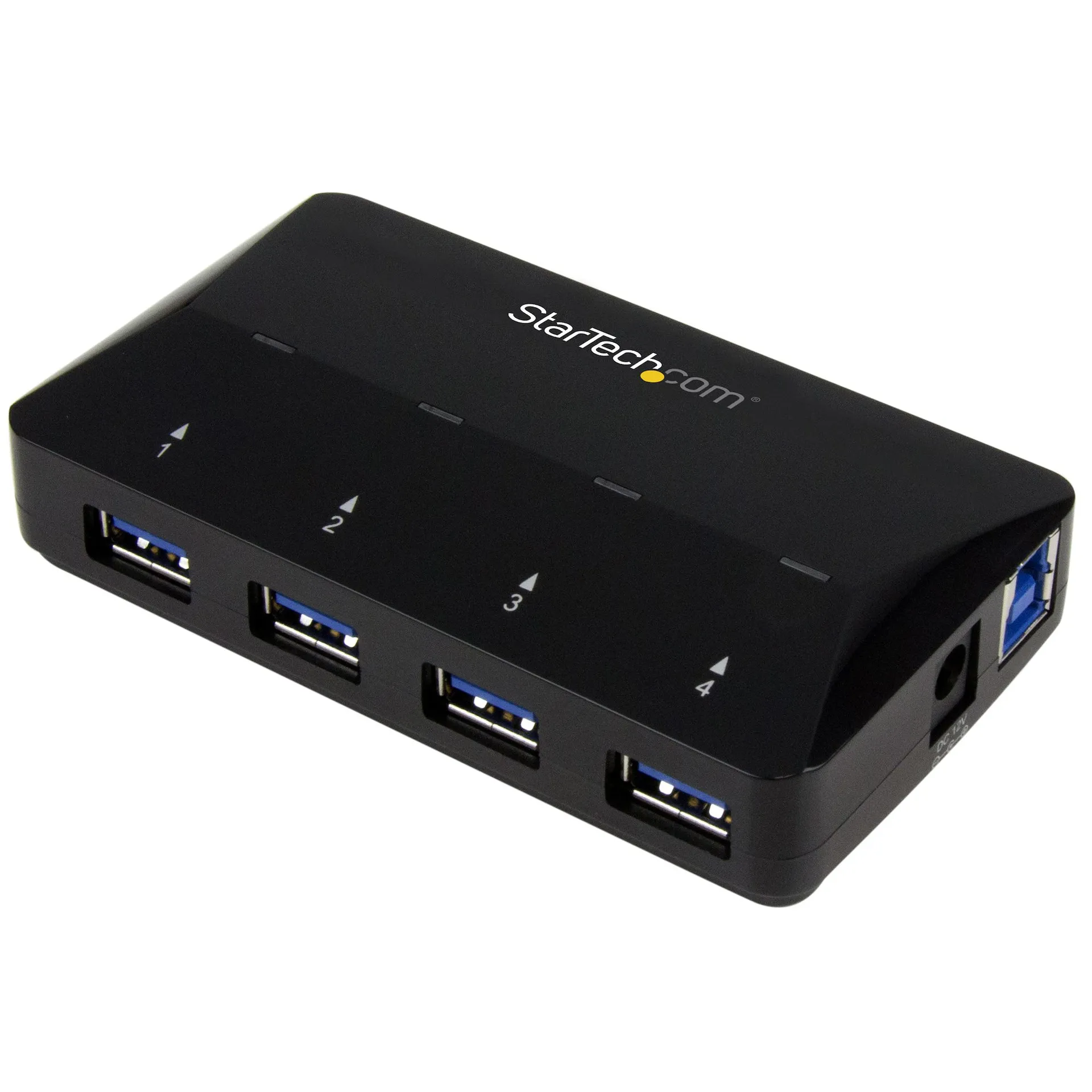 StarTech.com 4 Port USB 3.0 Hub plus dedizierter Ladeanschluss – 5Gbps – 1 x 2.4 A Port StarTech.com 4 Port USB 3.0 Hub plus dedizierter Ladeanschluss – 5Gbps – 1 x 2.4 A Port
