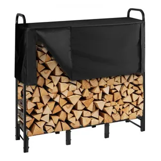 VEVOR Metall Kaminholzregal, 122x32x118 cm Brennholzregal, Kaminholzunterstand aus Vierkantrohr, max. Tragkraft 181 kg, Feuerholzregal, Kaminholzlager, Stapelhilfe für Veranden, Terrassen, Gärten VEVOR Metall Kaminholzregal, 122x32x118 cm Brennholzregal, Kaminholzunterstand aus Vierkantrohr, max. Tragkraft 181 kg, Feuerholzregal, Kaminholzlager, Stapelhilfe für Veranden, Terrassen, Gärten