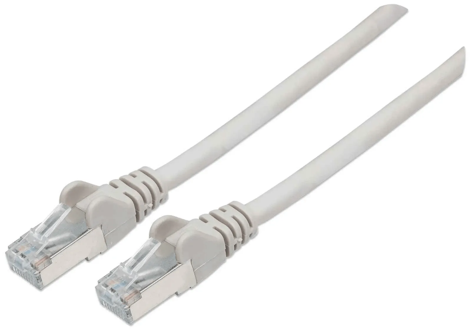 Intellinet Netzwerkkabel mit Cat6a-Stecker und Cat7-Rohkabel, S/FTP, 100% Kupfer, LS0H, 0,25 m, grau Intellinet Netzwerkkabel mit Cat6a-Stecker und Cat7-Rohkabel, S/FTP, 100% Kupfer, LS0H, 0,25 m, grau