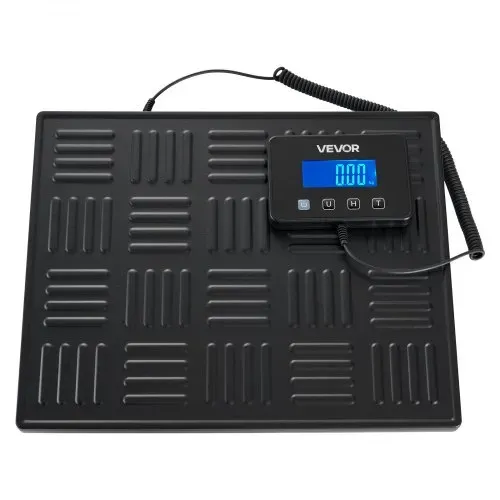 VEVOR Digitale Paketwaage, 20/100 g, doppelte Genauigkeit, 300 kg Plattformwaage mit Hold-/Tara-Funktion & LCD-Display, für Pakete, Porto, Gepäck, Batterie & Ladekabel im Lieferumfang enthalten – Bild 10