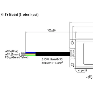 MEANWELL Netzteil – 24V 75W IP67 DALI MEANWELL Netzteil – 24V 75W IP67 DALI