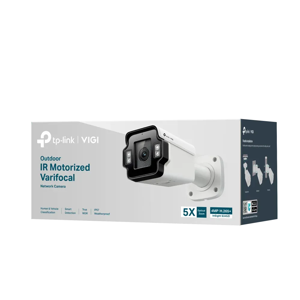 TP-Link - 4MPOutdoor IR Network Camera - InSight S345ZI – Bild 4