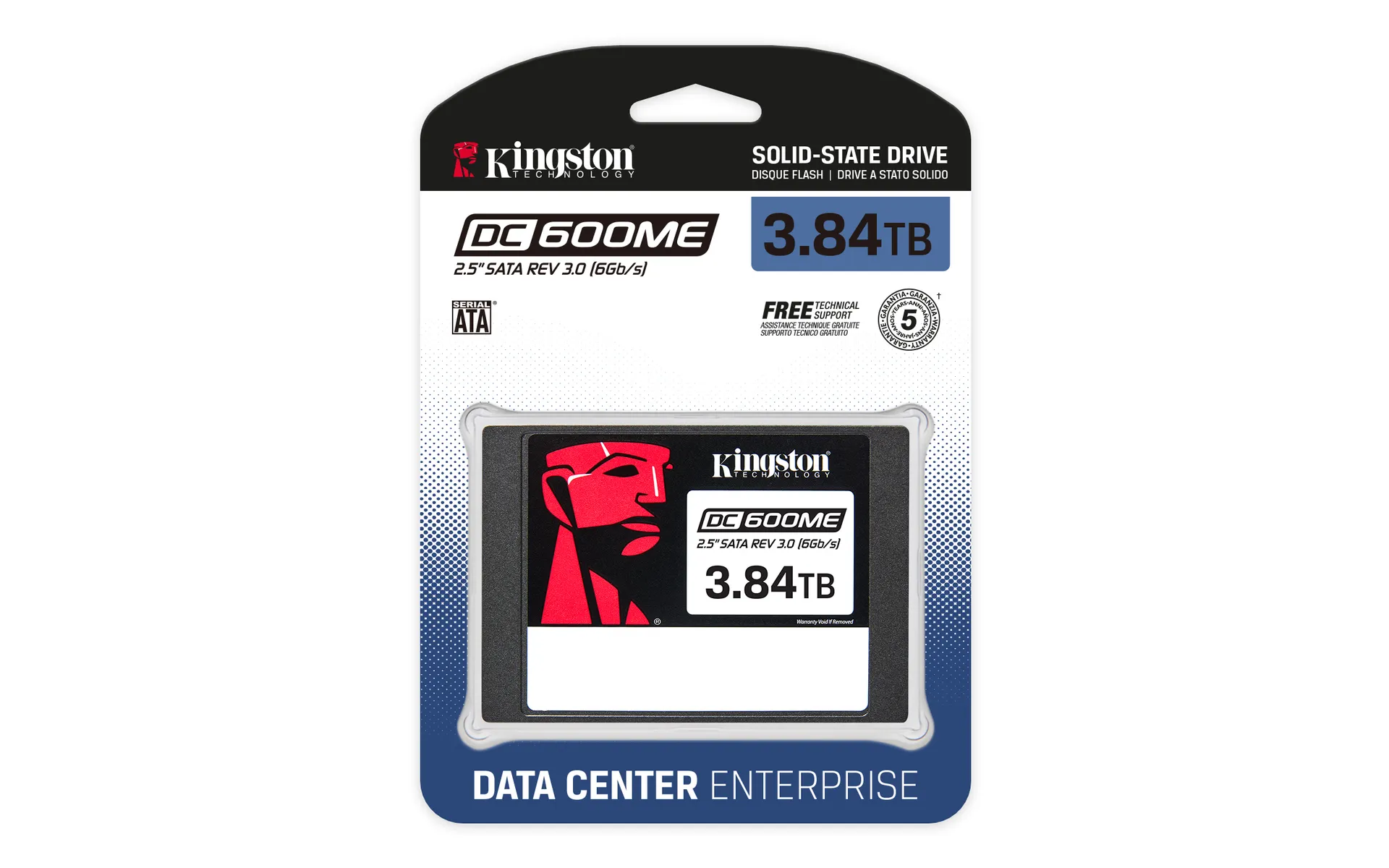 Kingston Technology 3840G DC600ME (gemischte Nutzung) 2,5" Enterprise SATA SSD – Bild 3
