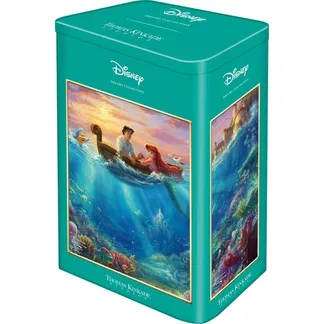 Thomas Kinkade Studios: Disney – Arielle in der Nostalgie Metalldose, Puzzle Thomas Kinkade Studios: Disney – Arielle in der Nostalgie Metalldose, Puzzle