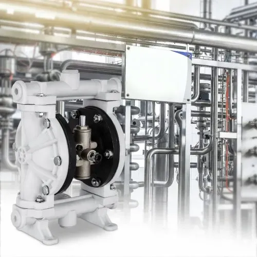 VEVOR Luft-Doppelmembranpumpe 9,5 L/min(2,5 GPM) 66℃ 1,27cm Einlass und Auslass – Bild 7