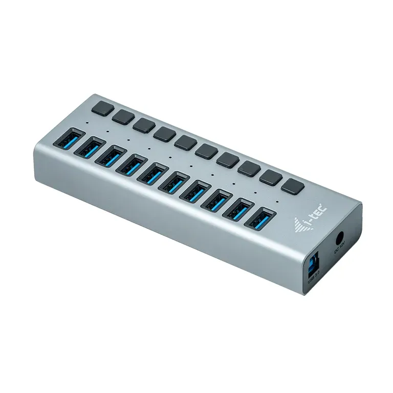 i-tec USB 3.0 Charging HUB 10 port + Power Adapter 48 W – Bild 3