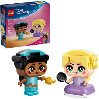 43303 Disney Princess Die Mini-Prinzessinnen Jasmin & Rapunzel, Konstruktionsspielzeug 43303 Disney Princess Die Mini-Prinzessinnen Jasmin & Rapunzel, Konstruktionsspielzeug
