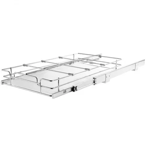 VEVOR ausziehbares Gewürzregal (315x420x85 mm) Spülschrankregal Küchenschrank, Schiebeschublade Waschbecken Gewürzregal Schrank Organizer Unterschrankregal 345x450x185 mm (Einbaumaße) – Bild 8