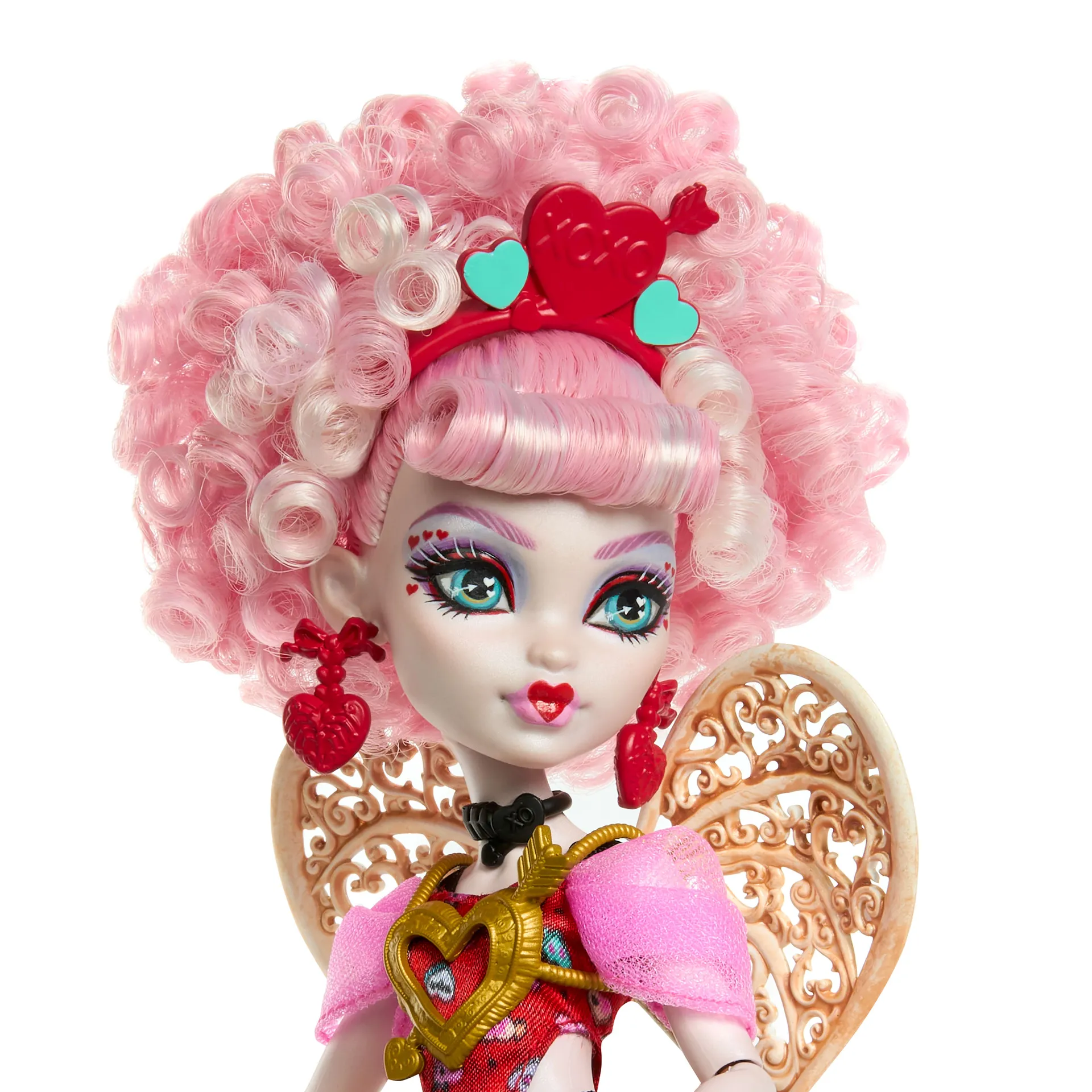 Monster High Scary Sweet Birthday Cupid Asteria-Puppe im Partykleid mit Ballon und Geschenk – Bild 6