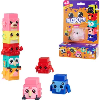 Bloxies Spielfiguren Serie 2 (4er-Pack) Bloxies Spielfiguren Serie 2 (4er-Pack)