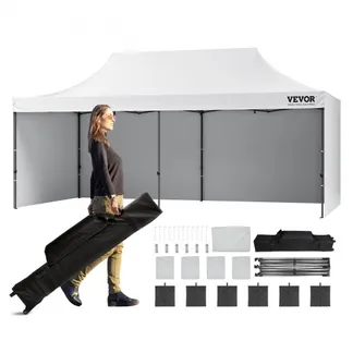 VEVOR Pavillon 304,8×609,6x320cm Gartenzelt 500D PU-Silber-Gewebe Faltpavillon höhenverstellbar inkl. Aufbewahrungstasche Partyzelt 12-16 Personen Pop up Zelt Gartenpavillon für Campingausflug VEVOR Pavillon 304,8×609,6x320cm Gartenzelt 500D PU-Silber-Gewebe Faltpavillon höhenverstellbar inkl. Aufbewahrungstasche Partyzelt 12-16 Personen Pop up Zelt Gartenpavillon für Campingausflug