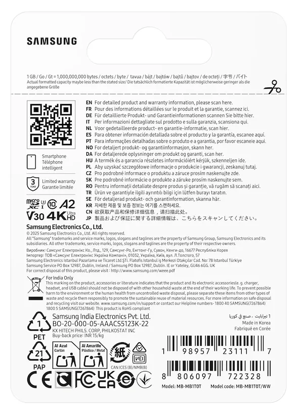 Samsung T7 1 TB MicroSDXC UHS-I – Bild 5