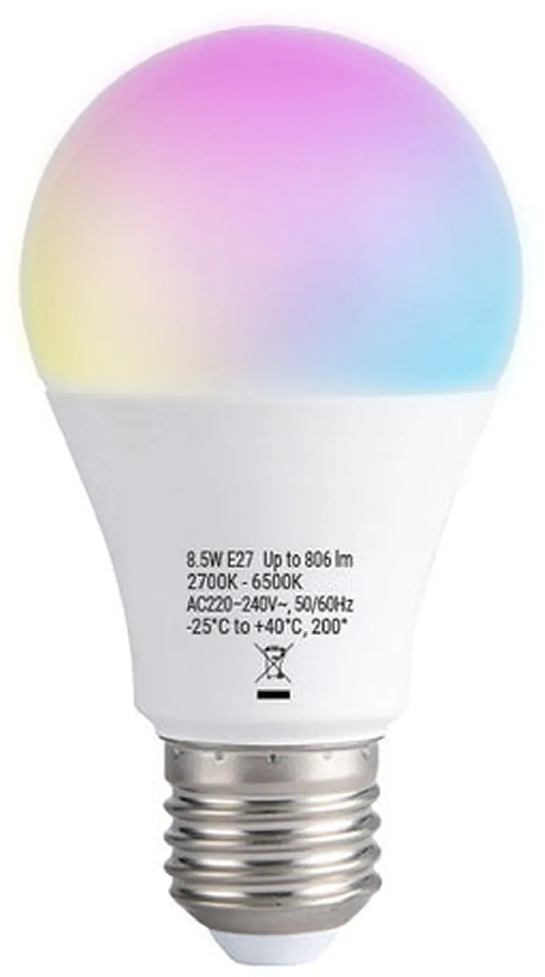Shelly · Plug & Play · „Multicolor Bulb E27 Gen3“ · LED Lampe · dimmbar · Messfunktion · WLAN · BT Shelly · Plug & Play · „Multicolor Bulb E27 Gen3“ · LED Lampe · dimmbar · Messfunktion · WLAN · BT