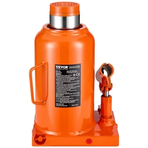 VEVOR hydraulischer Wagenheber, 50 t Stempelwagenheber Flaschenwagenheber mit 28-44 cm Hubbereich und 3-teiligem langem Griff, für Auto Pickup Lkw Wohnmobil Autoreparatur Industrietechnik – Bild 10