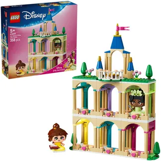 43291 Disney Princess Die Mini-Prinzessinnen Belle und Tiana mit ihrem Schloss, Konstruktionsspielzeug 43291 Disney Princess Die Mini-Prinzessinnen Belle und Tiana mit ihrem Schloss, Konstruktionsspielzeug