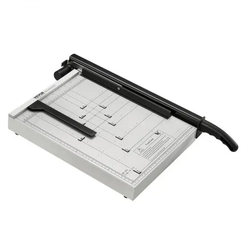 VEVOR Papierschneider Hebelschneider, 381 mm Max. Schnittbreite Manuelle Papierschneidemaschine, 16 Blätter Kapazität, mit Schutzschiene / Klingenarretierung, ideal für Zuhause, Büro, Schule – Bild 10