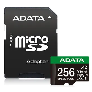 ADATA Speed Plus 256 GB MicroSDXC Klasse 10 ADATA Speed Plus 256 GB MicroSDXC Klasse 10
