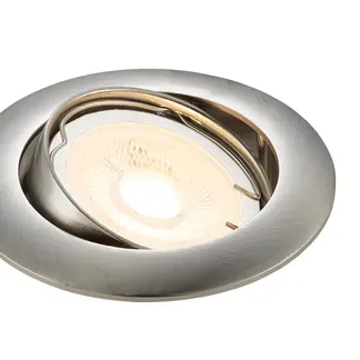Synergy 21 LED Retrofit GU10 / GX5, 3 Deckeneinbausatz D07-silber Synergy 21 LED Retrofit GU10 / GX5, 3 Deckeneinbausatz D07-silber