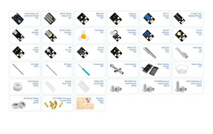ACEBOTT Easy-Plug Smart Home Education Kit Level 1 – Bild 3