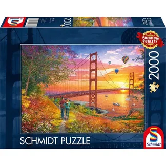 Spaziergang zur Golden Gate Bridge, Puzzle Spaziergang zur Golden Gate Bridge, Puzzle