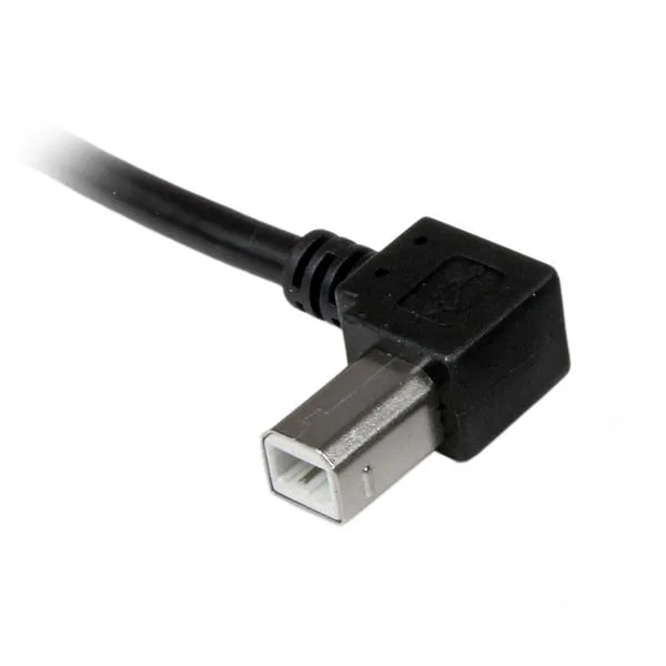 StarTech.com 2m USB 2.0 A auf B Kabel links gewinkelt - St/St – Bild 4