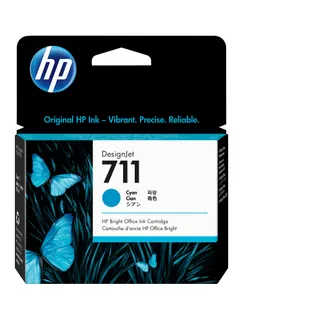 HP 711 Cyan DesignJet Tintenpatrone, 29 ml HP 711 Cyan DesignJet Tintenpatrone, 29 ml