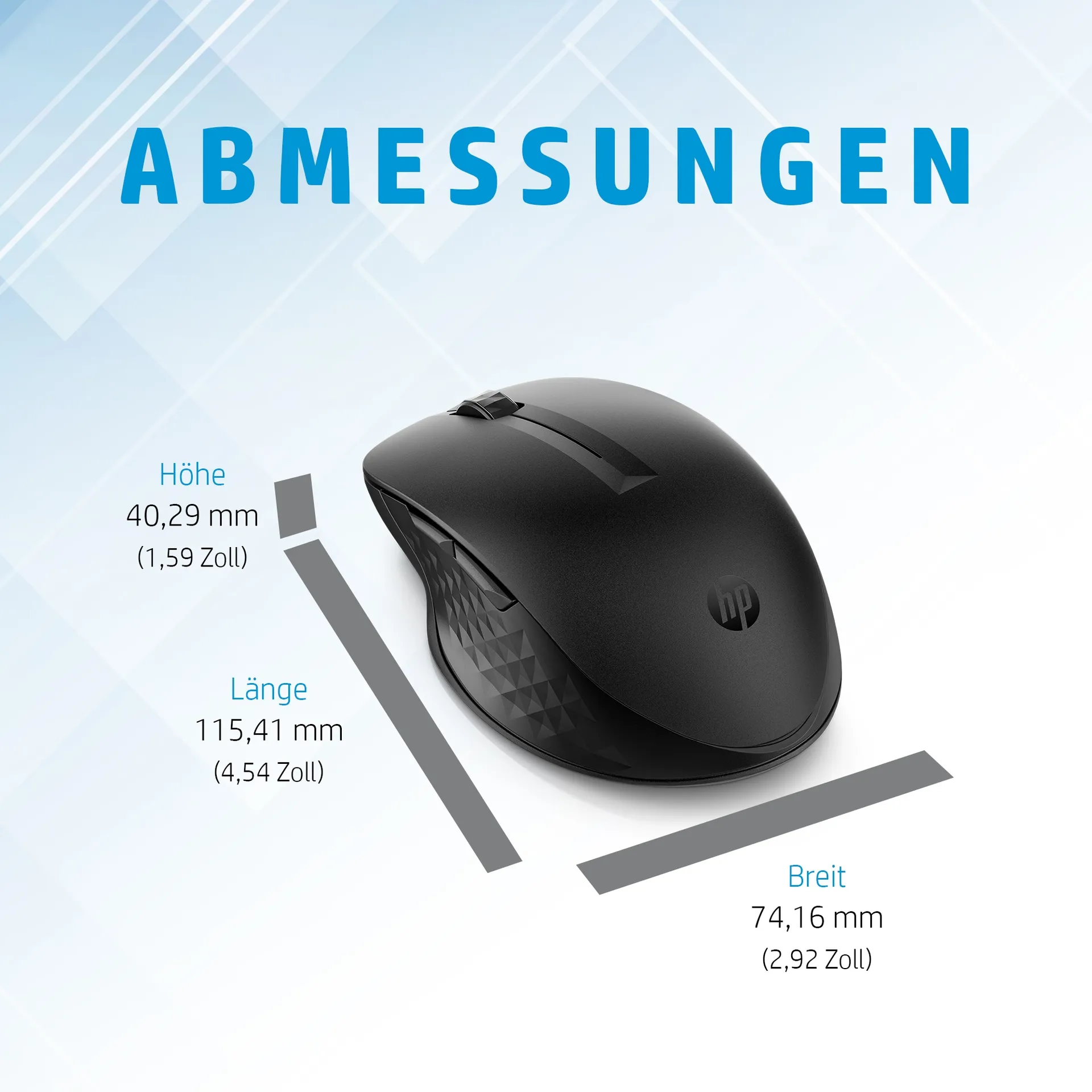 HP 435 Wireless-Maus für mehrere Geräte – Bild 5