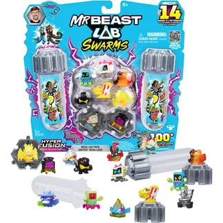 MrBeast Lab Swarms S3 Mega Lab 14 Pack – Milk Bones, Spielfigur MrBeast Lab Swarms S3 Mega Lab 14 Pack – Milk Bones, Spielfigur