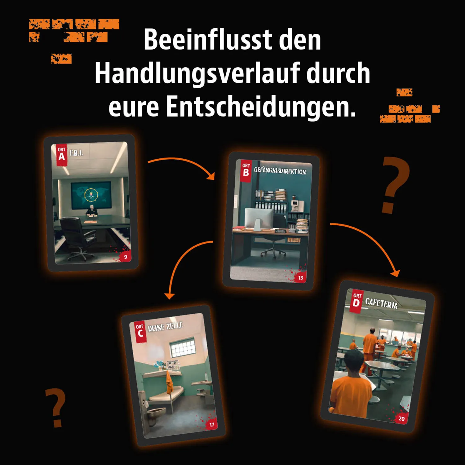 Kosmos Masters of Crime - Inkognito 150 min Brettspiel Detektiv – Bild 5