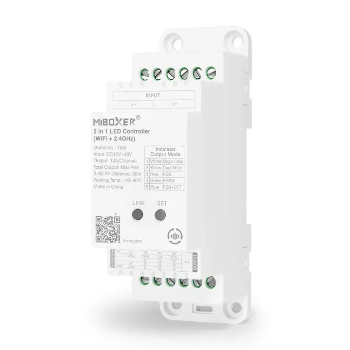 Synergy 21 LED Controller 2 in 1 Track LED Controller (2.4G) Single colour/CCT(dual white) DC12/24V 2.4GHz *Milight/Miboxer* Synergy 21 LED Controller 2 in 1 Track LED Controller (2.4G) Single colour/CCT(dual white) DC12/24V 2.4GHz *Milight/Miboxer*