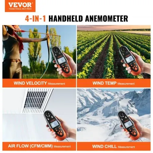 VEVOR Anemometer 78,4MPH Luftgeschwindigkeitsmesser 191x67x43mm Windmesser IP44 Windmessgerät Windstärkemesser MAX/MIN/AVG/CU-Windgeschwindigkeitsdaten Bluetooth Geschwindigkeitsmessgerät VEVOR Anemometer 78,4MPH Luftgeschwindigkeitsmesser 191x67x43mm Windmesser IP44 Windmessgerät Windstärkemesser MAX/MIN/AVG/CU-Windgeschwindigkeitsdaten Bluetooth Geschwindigkeitsmessgerät