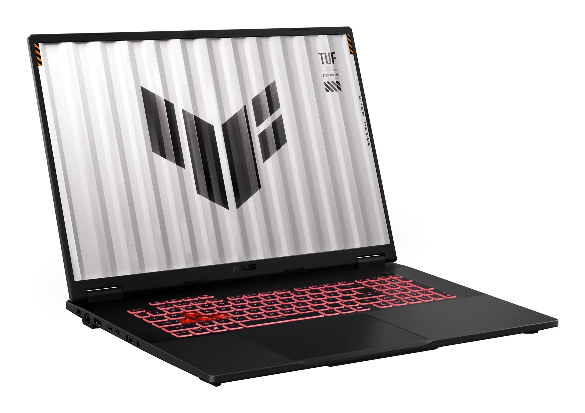 ASUS TUF Gaming A18 FA808UH-S8017W AMD Ryzen™ 7 260 Laptop 45,7 cm (18") WUXGA 16 GB DDR5-SDRAM 1 TB SSD NVIDIA GeForce RTX 5050 Wi-Fi 6E (802.11ax) Windows 11 Home Deutsch Grau – Bild 2