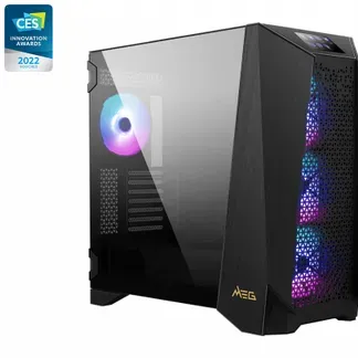 MSI MEG PROSPECT 700R Computer-Gehäuse Midi Tower Schwarz MSI MEG PROSPECT 700R Computer-Gehäuse Midi Tower Schwarz