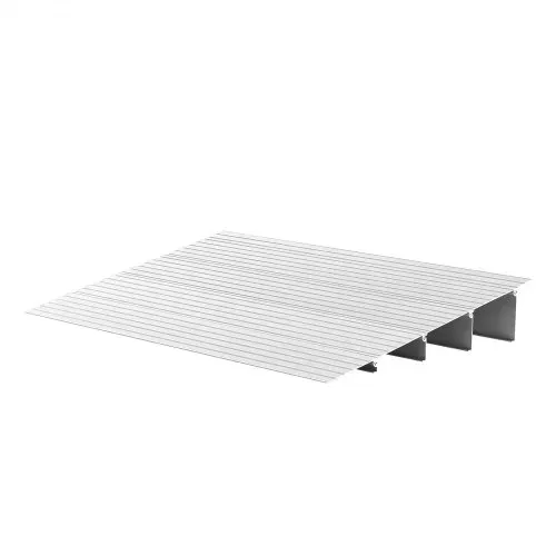 VEVOR Türschwellenrampe, 550x865x115 mm, Rollstuhlrampe aus Aluminiumlegierung mit einer Tragkraft von 360 kg, Bordsteinrampe für Heimtreppen für Rollstühle Roller Gehhilfen Fahrräder Dreiräder – Bild 9