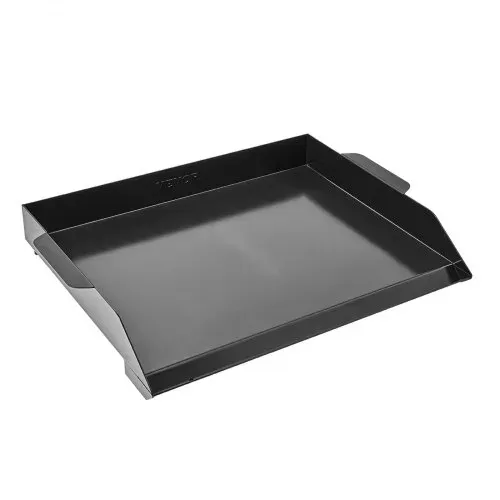 VEVOR Grillplatte Grillpfanne Karbonstahl universelle rechteckige Platte (502 x 370 mm) mit flacher Oberseite, Gasgrill-Grillplatte für BBQ-Grill Teppanyaki, tragbares Familienkochgeschirr mit Griff – Bild 8