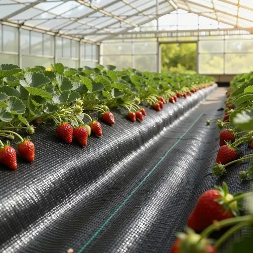 VEVOR 2x Unkrautvlies 1,2x15,2 m Gartenvlies 90 g/㎡, Unkrautmatte aus Polypropylen, Unkrautfolie mit Hoher Belüftung Entwässerung, Wurzelsperre gegen Unkraut für Gewächshaus Bauernhof Garten, Schwarz – Bild 7