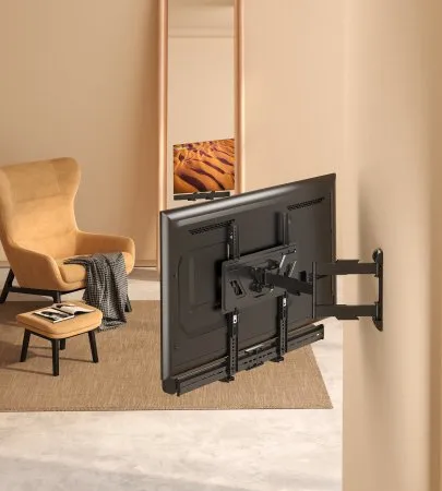 Manhattan 461849 Lautsprecher-Halterung Wand Kunststoff, Stahl Schwarz – Bild 4