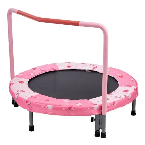 VEVOR Kindertrampolin Outdoor-Trampolin 91,44 cm faltbares Trampolin mit Griff, Rebounder-Trampolin Gartentrampolin für Kleinkinder, Geburtstagsgeschenk für Kinder ab 3 Jahren 100 kg belastbar Rot – Bild 10