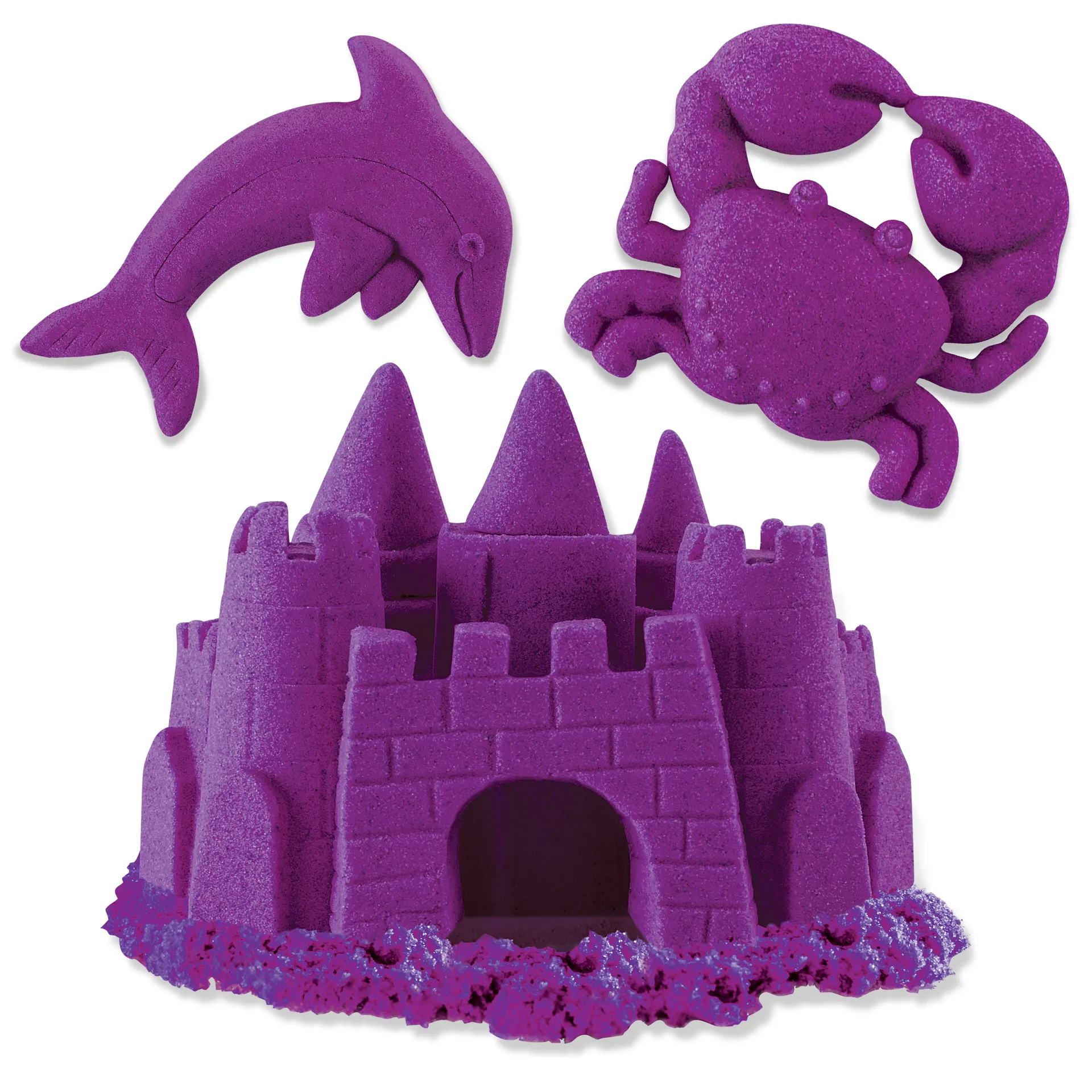 Kinetic Sand - Lilafarbener Sand im Beutel, 907 g, original magischer Sand aus Schweden für Indoor-Sandspiel, für Kinder ab 3 Jahren, fördert Feinmotorik, wiederverschließbar – Bild 3