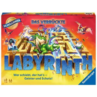 Das verrückte Labyrinth – neue Auflage, Brettspiel Das verrückte Labyrinth – neue Auflage, Brettspiel