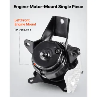 VEVOR Motorhalterung Ersatz, linke vordere Motorhalterung, universell kompatibel mit 2014–2018 Chevrolet Silverado 1500 5,3 l V8, sichere Unterstützung, robuste Aluminiumkonstruktion, schwarz VEVOR Motorhalterung Ersatz, linke vordere Motorhalterung, universell kompatibel mit 2014–2018 Chevrolet Silverado 1500 5,3 l V8, sichere Unterstützung, robuste Aluminiumkonstruktion, schwarz