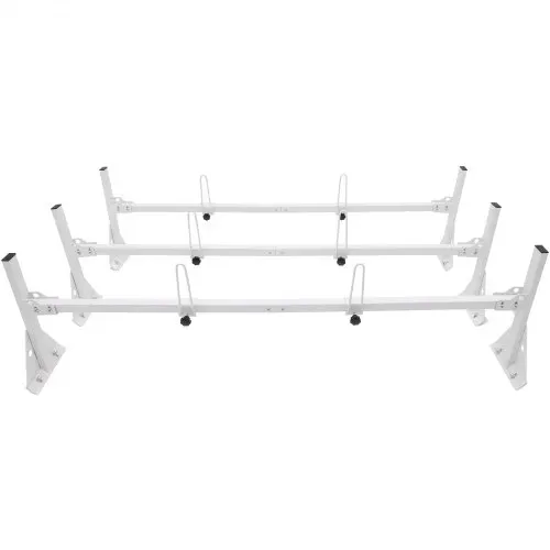 VEVOR Dachleiterträger Relingträger 3 Stk. 1430–1560 mm Länge Einstellbar Truck Rack 200–215 mm Höhe, 340 kg Belastbar Lkw Gepäckträger Racks Aluminiumlegierung gegen Rost, Korrosion Dachträger – Bild 10