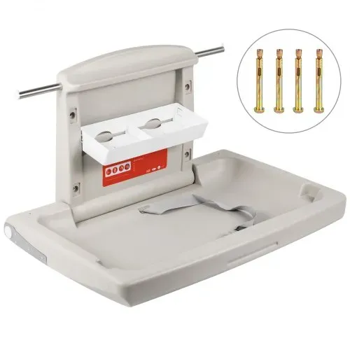 VEVOR 85 x 57 x 47 cm Wickeltisch klappbar Wickelstation für Babys HDPE für Geschäftliche und Private Anlässe – Bild 7