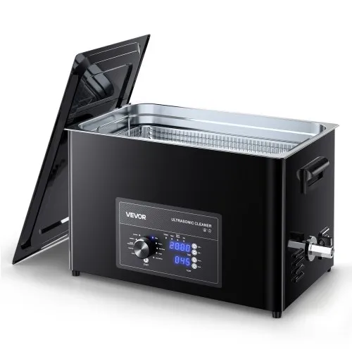 VEVOR Ultraschallreiniger professionelles Ultraschallreinigungsgerät mit Drehknopfsteuerung 30 L, Reinigungsgerät mit Korb & Reinigungskugel, Ultraschallgerät für Uhren Rasierer Schmuck Münzen VEVOR Ultraschallreiniger professionelles Ultraschallreinigungsgerät mit Drehknopfsteuerung 30 L, Reinigungsgerät mit Korb & Reinigungskugel, Ultraschallgerät für Uhren Rasierer Schmuck Münzen