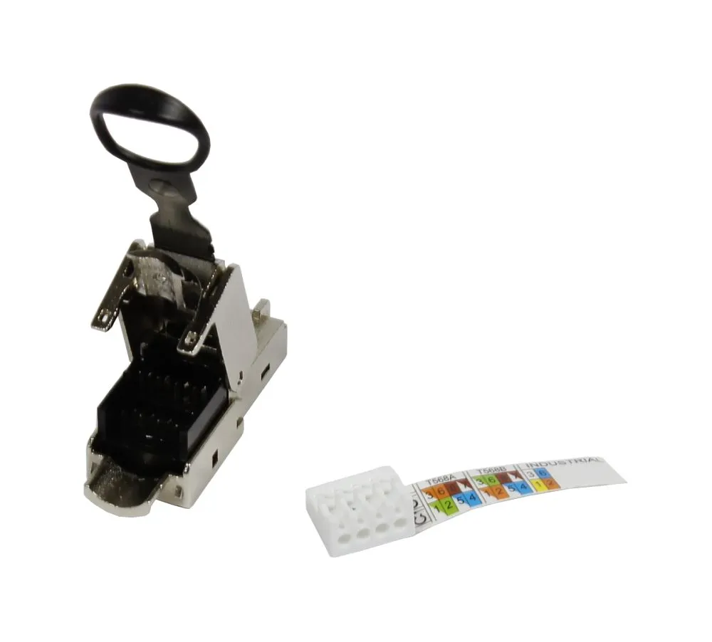 TP-Stecker TP, Feldkonfektionierbar, CAT6A, RJ45, Werkzeuglos, Synergy 21, – Bild 4